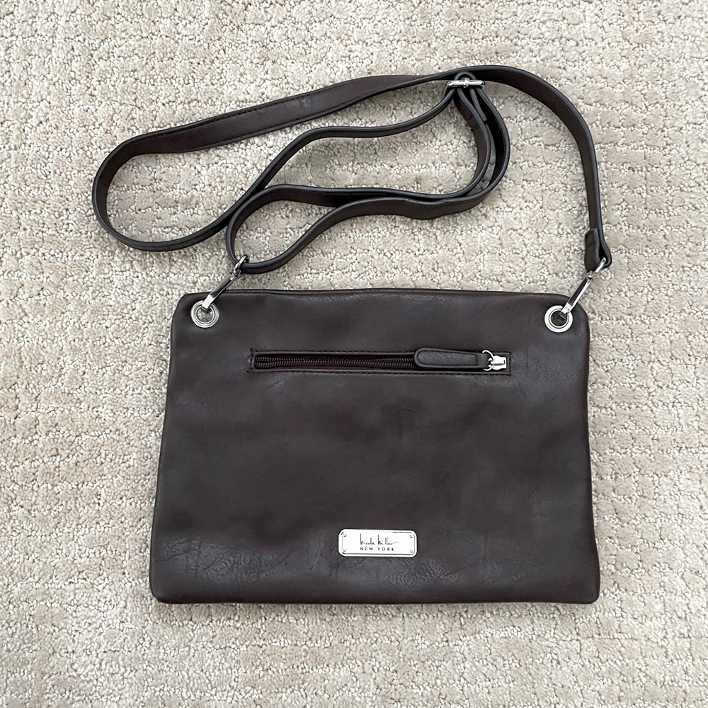 Nicole Miller New York brown shoulder bag